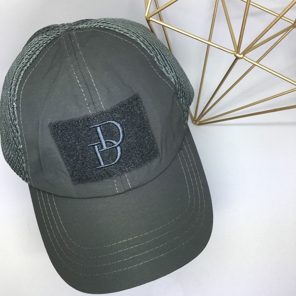 Daniel Defense Grey Nylon Hat 